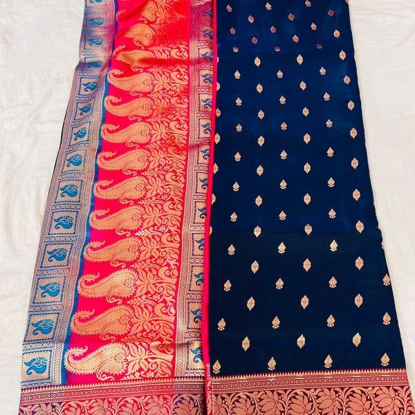 Mashru Katan Soft Silk Banarasi Saree