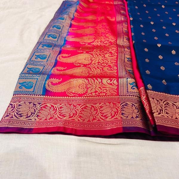 Mashru Katan Soft Silk Banarasi Saree
