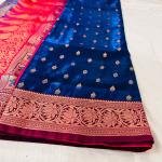 Mashru Katan Soft Silk Banarasi Saree