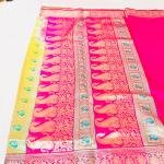 Mashru Katan Soft Silk Banarasi Saree
